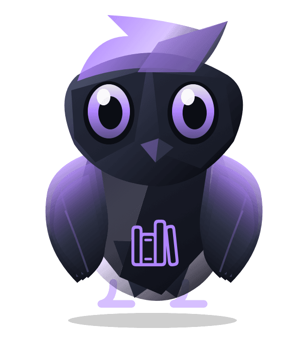 Origami raven — Library mode