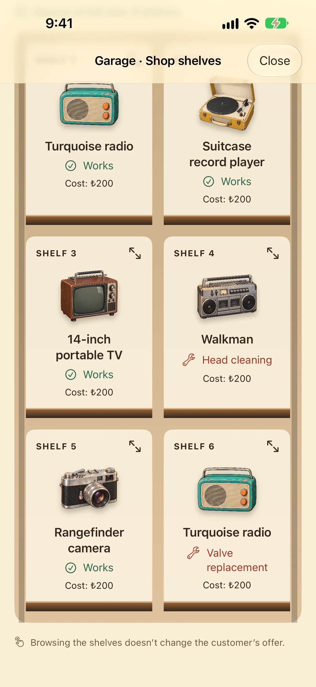 Second-Hand Shop: Fix & Sell — Garage