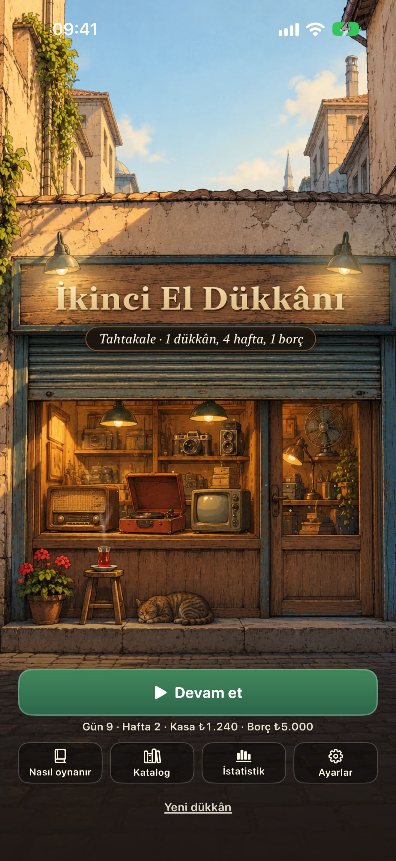 İkinci El Dükkânı — Oyunun içinden
